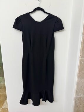 Sage Collective Black Midi Dress